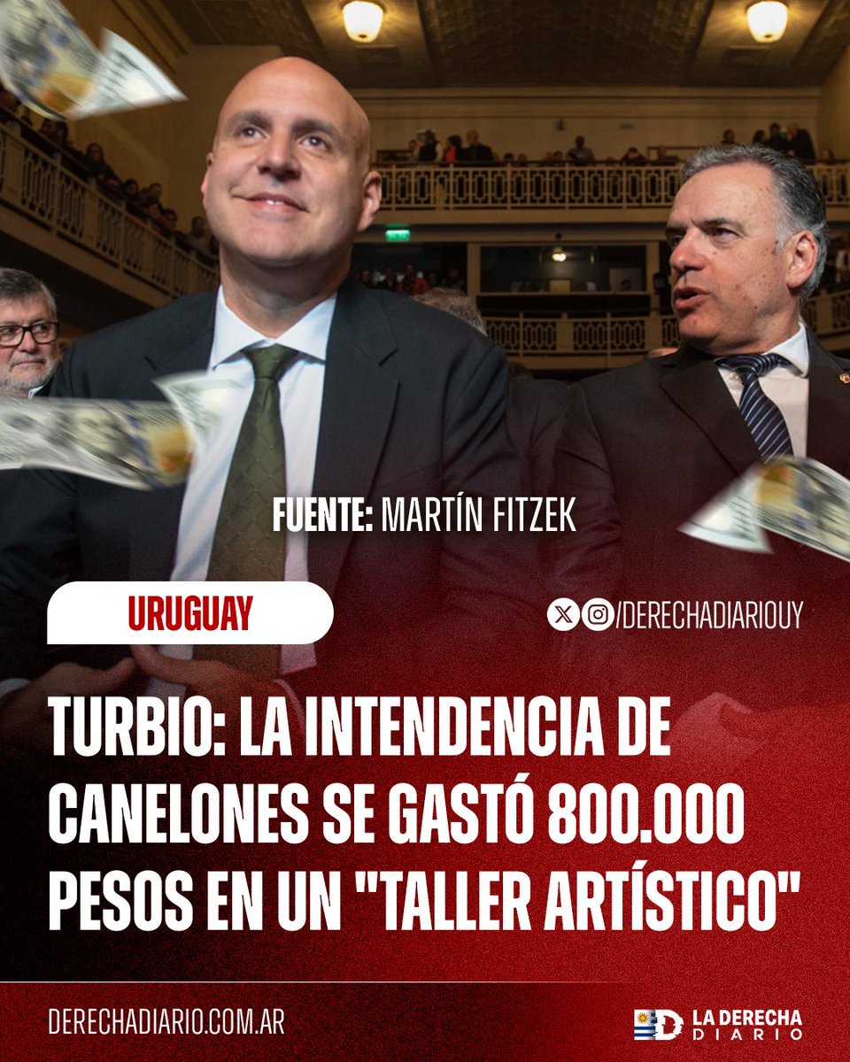 🇺🇾 | TURBIO: La intendencia de Canelones, que tiene calles sin asfaltar y suciedad por doquier, se gastó 800.000 pesos en un "taller artístico" para adoctrinar a adolescentes en ideas izquierdistas.