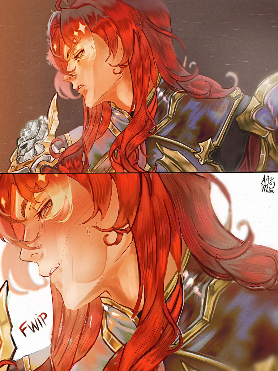 I'm late but I decided to give it a try 🫶🌹

#Argenti #HonkaiStarRail #Argentifanart #Argenthill #Procreate #Fanart