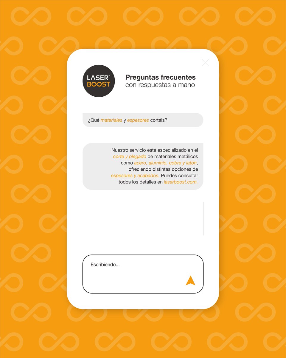 LaserBoost - Corte Láser en Metal tweet media