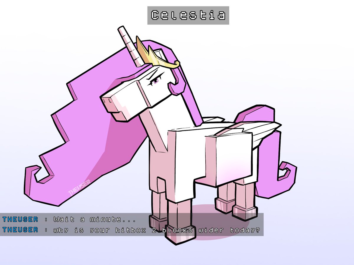 Day 10 Season 3 of Daily Celestia until I get a wife 
"Note to self: Never install random addons from the internet"
#mlp #princesscelestia #dailyart #bronies #ponyart #Celestia