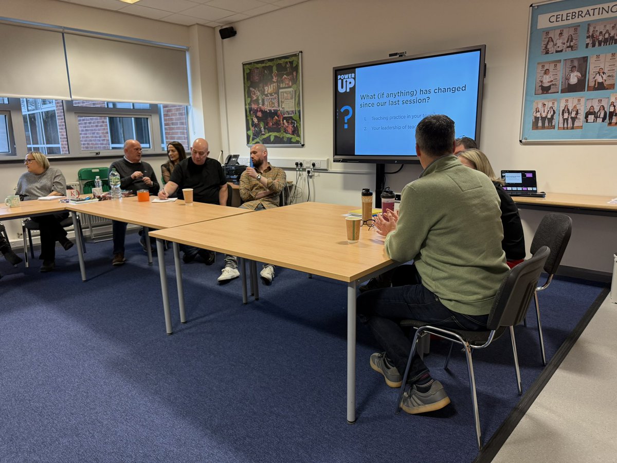 BruceNextLevel's tweet photo. Great to be back at Alloa Academy today for continued work with the extended leadership team. We were exploring practical approaches to power up leadership of teaching, focusing on pedagogy and curriculum. Brilliant to hear about so much positive impact over the last 12 months 😊 https://t.co/badvrcBUEV