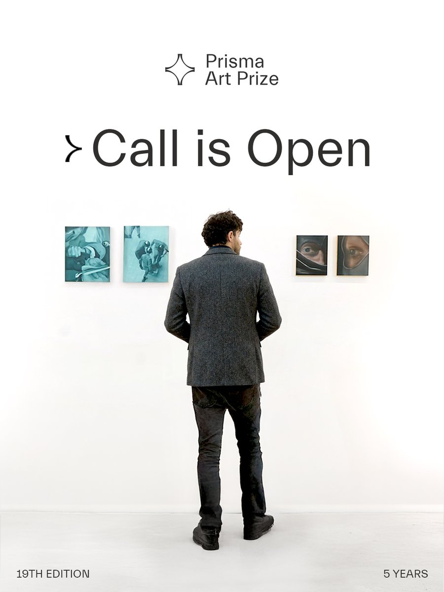 prismaartprize's tweet photo. This year, Prisma Art Prize continues to evolve, guided by a visual identity shaped around intuition, expansion, and creative freedom.
We are happy to announce that submissions are now open for the 19th edition. 
Deadline: May 10th, 2026. https://t.co/fwvyXxj1Sa