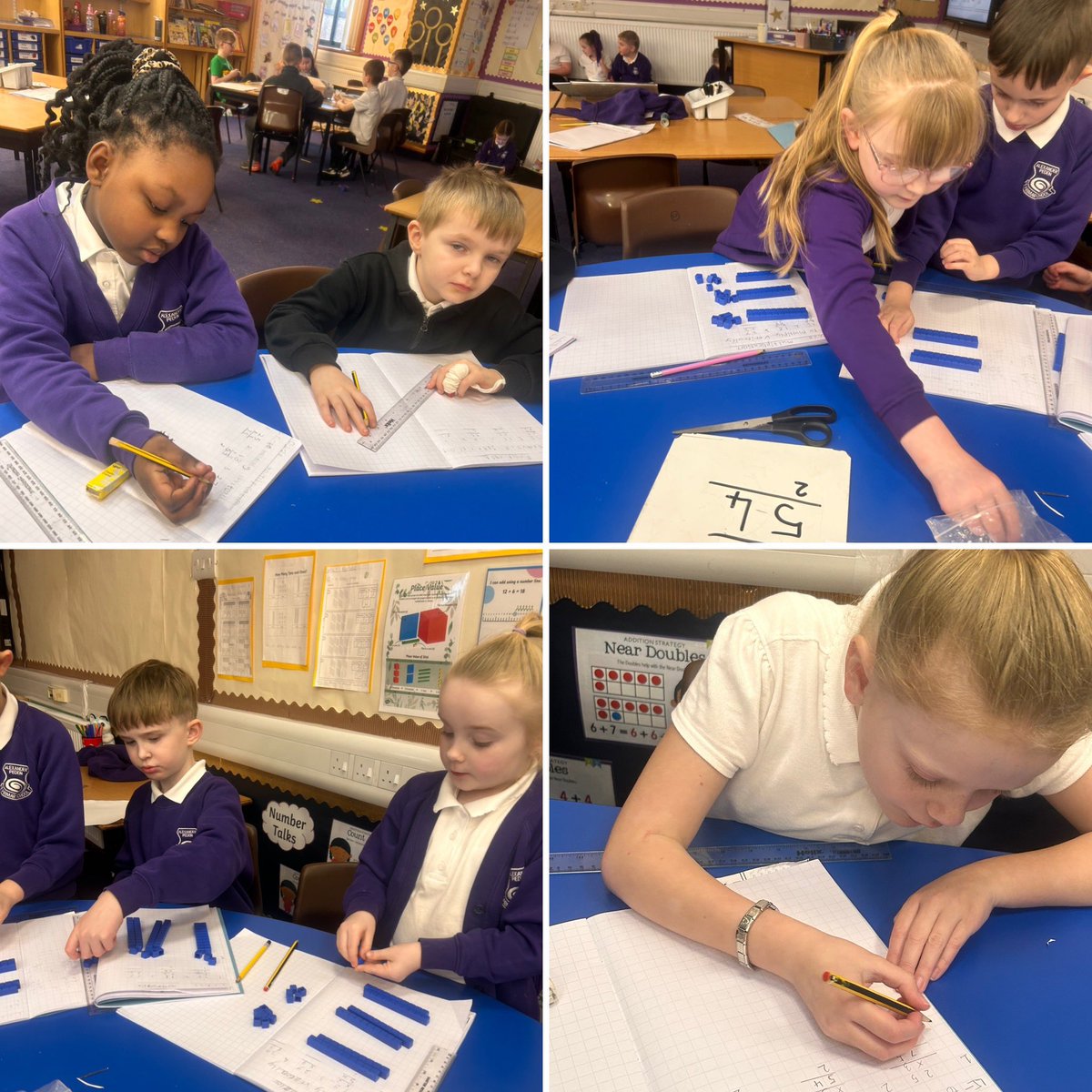 APPSMissYoung's tweet photo. Primary 3 worked hard to multiply today using a variety of methods and resources 😊 https://t.co/lFreoNQA9l