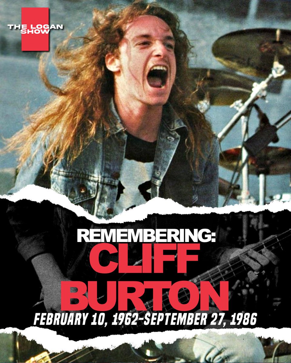 Remembering the legendary Cliff Burton who was born on this day in 1962 and gone way too soon❤️‍🩹
￼
#metallica #cliffburton