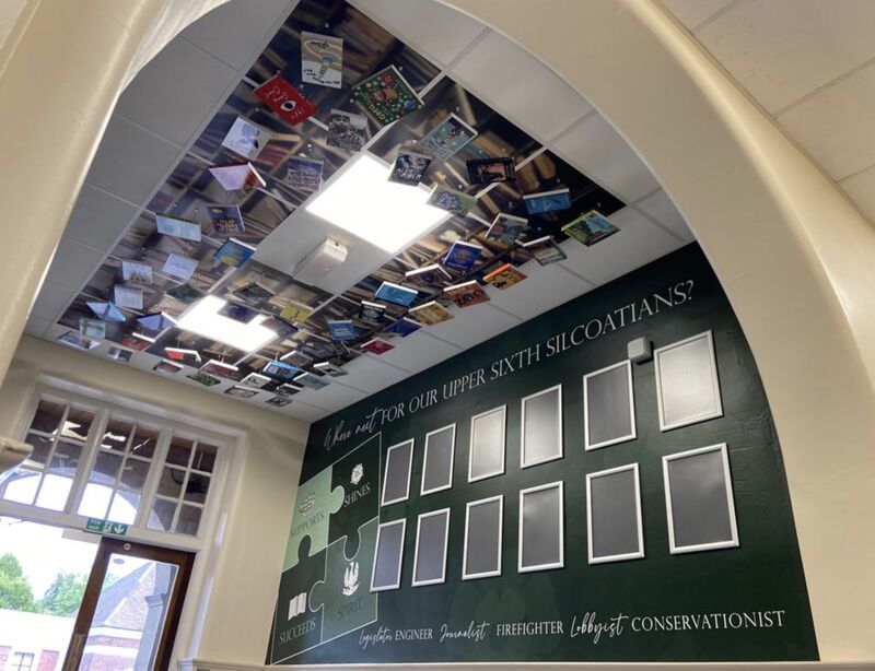 digiplus's tweet photo. A look back to when we were asked if we could design, produce and install a library coming out of the ceiling for one of our independent schools here in West Yorkshire. 

Installed just in time for a national reading week event. https://t.co/j70CDdnX2m