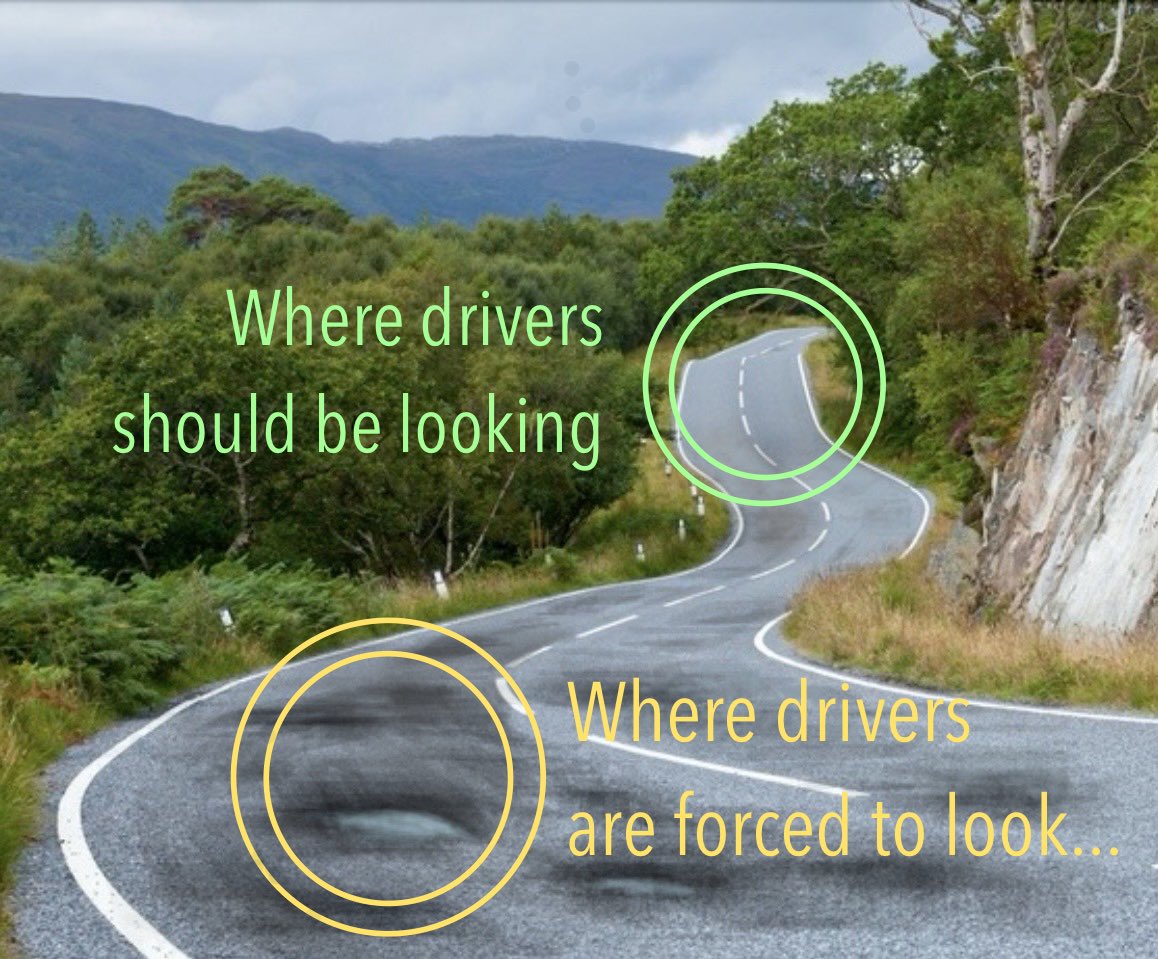 Potholes are not only a danger to your wheels and tyres. 

Potholes are a danger to life ⚠️ 

Repairs should be a top priority for government and councils.

#potholes #tarmacgeddon #uk

📷 Drivers Domain UK