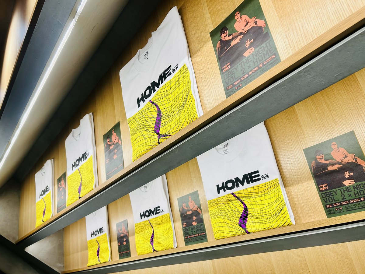 Moja1975's tweet image. 今日は、仕事終わりに沖縄のバンド
HOMEを観に原宿OBEYのインストアLIVEへ。
無限バドワイザーでテンション上げて気持ち良くDJで踊りHOMEのLIVEへ。
インストアLIVEらしくなく音が丁度良い！
コレはちょっとびっくり。
LIVEはもちろん最高で楽しかった👍
終わった後、そりゃTシャツ買うよ！