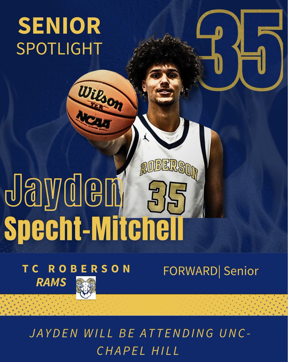 tcrmensbball's tweet photo. SENIOR NIGHT COUNTDOWN #3! Jayden has been accepted to the Kenan-Flagler Business School at UNC-Chapel Hill and has been offered a full scholarship. Congratulations!!
Your Ram Fam is very proud of you!! ππππ #senior #classof2026 #alwaysaram https://t.co/My7SoPeCpg