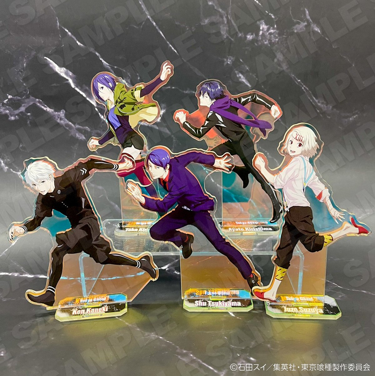 22Curry_shop's tweet image. TVアニメ「東京喰種トーキョーグール」 in 22カレー🎭🍛

👁‍🗨商品紹介
キラキラアクリルスタンド (全5種)

描き下ろしイラストを使用したアクリルスタンド！
角度によって色合いが変化するオーロラ仕様で、存在感のある仕上がりです👍

詳細⇨muzzle.co.jp/tokyo-ghoul/20…

#東京喰種 #トーキョーグール