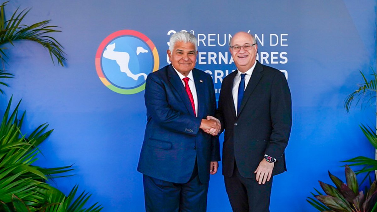 Ayer tuve una productiva reunión con <a href="/igoldfajn/">Ilan Goldfajn</a>  presidente de <a href="/el_BID/">Banco Interamericano de Desarrollo</a> sobre nuestro plan de trabajo en proyectos para el país, y hoy estamos participando en la 39ª Reunión de Gobernadores del BID aquí en Panamá, trabajando en más oportunidades para nuestra gente <a href="/JoseRaulMulino/">José Raúl Mulino</a>