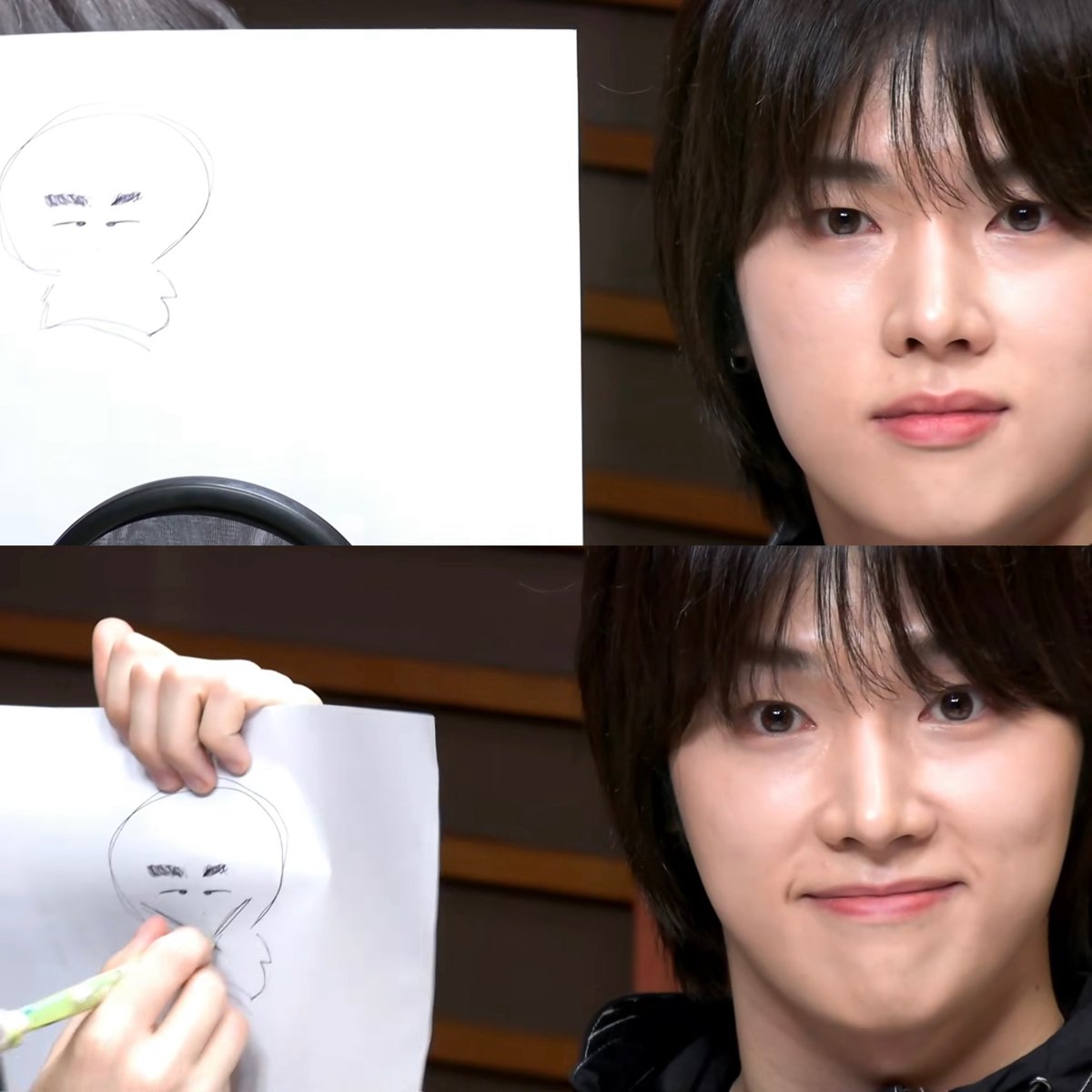 지석이가 그린 정수ㅋㅋㅋㅋㅋㅋㅋ