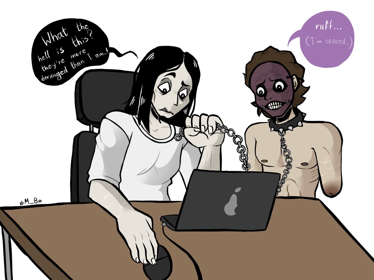 They saw your browser history💀
#urbanspook #MonaLanius #ThePainter