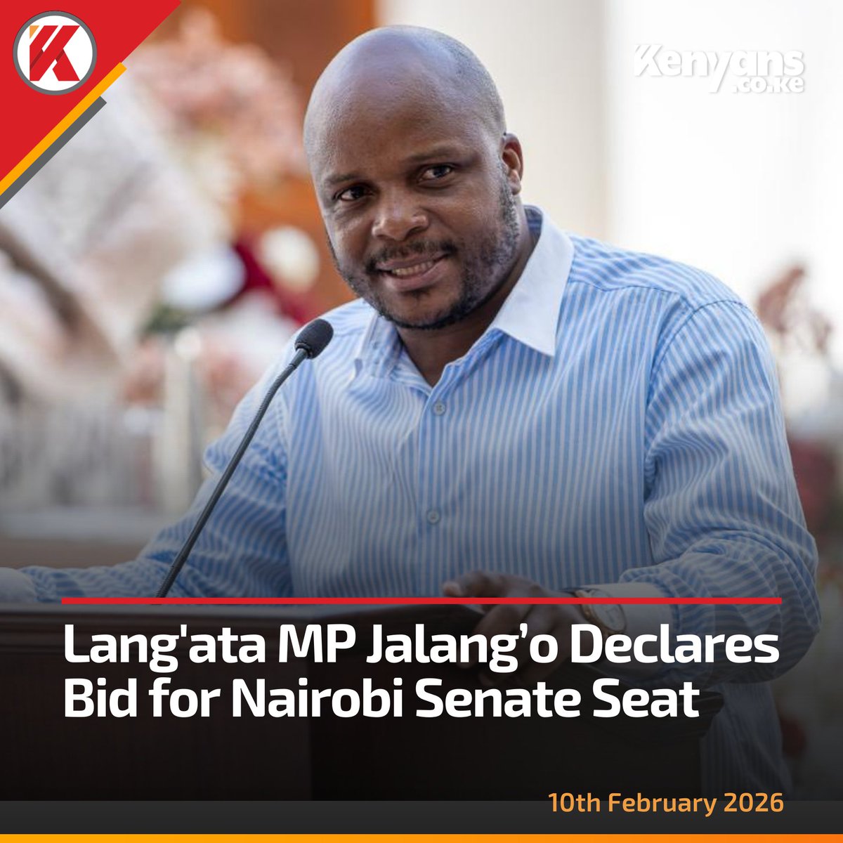 DouglasMuthamia's tweet photo. Michezo ya taunt hii hapa
Jalango Mwenyewe has declared interest for Nairobi senatorial bide 2027,sifuna round hii ni kumotoπ
#jalas https://t.co/ZqDNFERTNJ