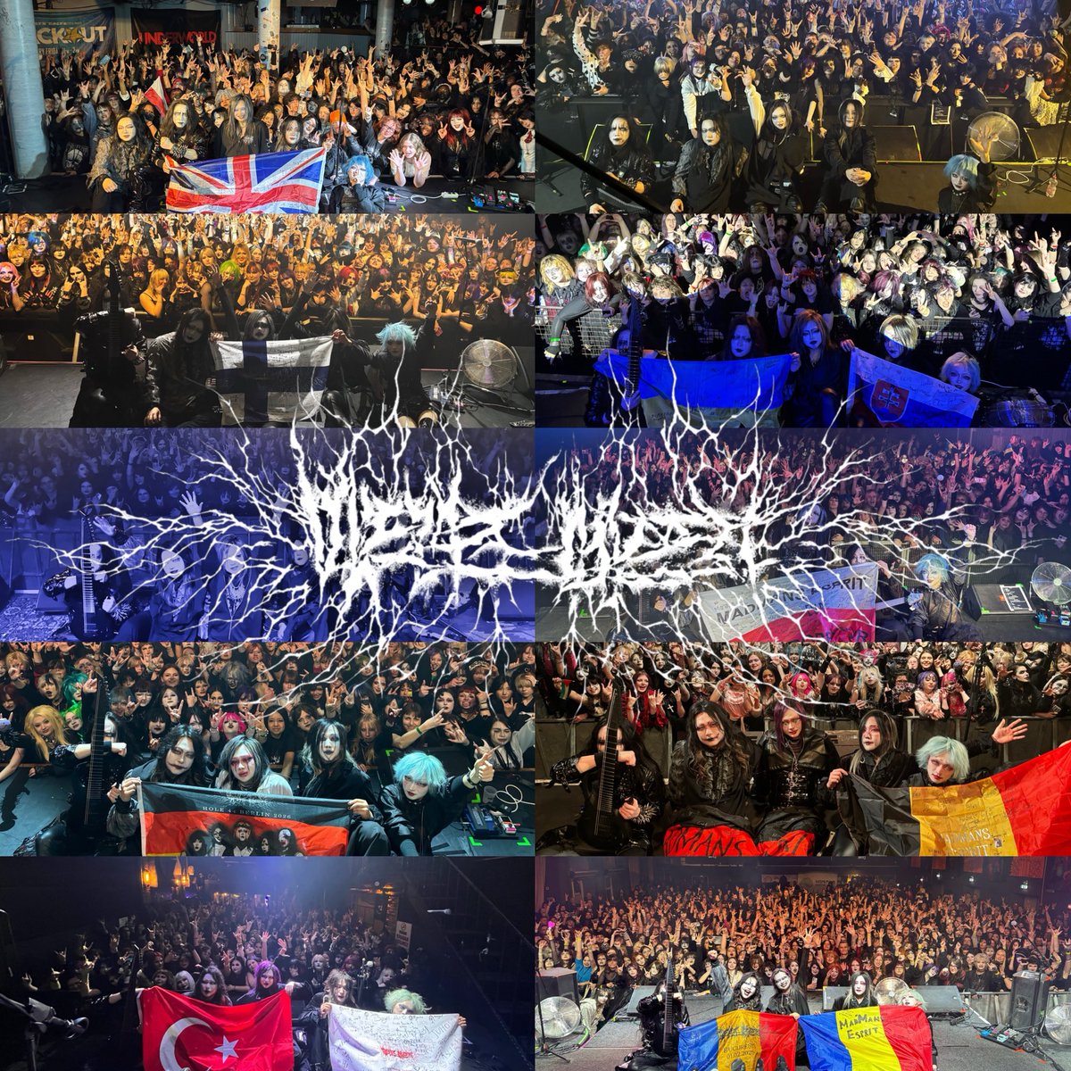 MadmansEsprit's tweet photo. Madmans Esprit 2026 Europe Tour
Severed Hopes / Shattered Innocence

The 2026 Europe tour has come to an end after three weeks across ten cities.
Thank you to everyone who supported us and shared this journey.

Europe, see you again. https://t.co/ZZYjFbJU0P