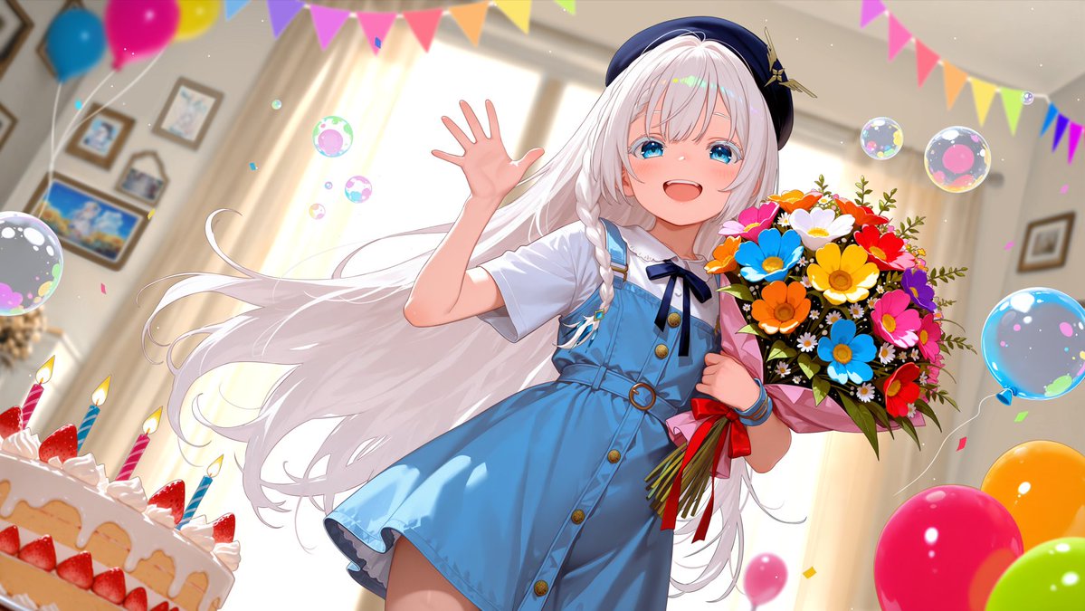 このポストが流れてきたそこの貴方へ❕

✦ ────── ✦

人妻サイバーポリスVtuberの相生あいです
本日誕生日＆4周年を迎えました💫

✦ ────── ✦

準備に追われ
結婚記念日を忘れてたバカタレですが

よかったらおめでとうの
いいね🩵いただけないでしょうか😖
💬♻️もすごく嬉しいです🌷