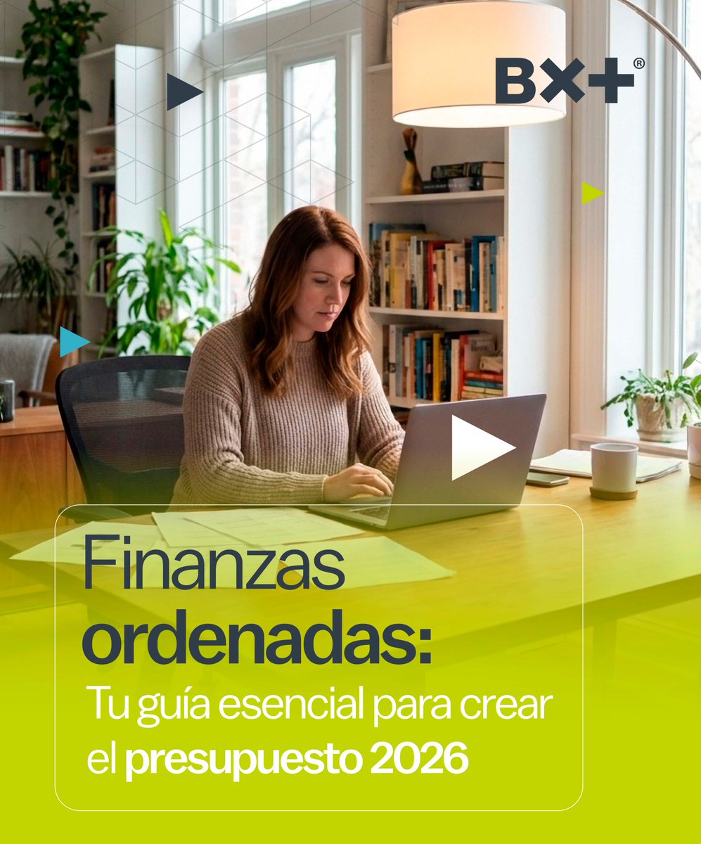 El 2026 empieza mejor con un plan financiero. Te compartimos una guía práctica para crear tu presupuesto y cumplir tus objetivos, ingresa aquí
tinyurl.com/htmken2y
