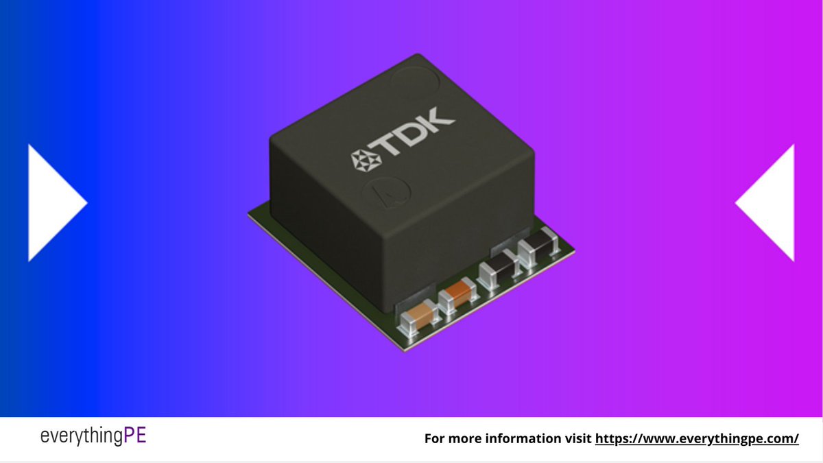 everything_PE_'s tweet image. TDK Introduces µPOL Module for High-Density AI Power Delivery

Read more: ow.ly/Vi7F50YccOx

#aidatacenters #powerdelivery #powermodules #powerelectronics #semiconductors