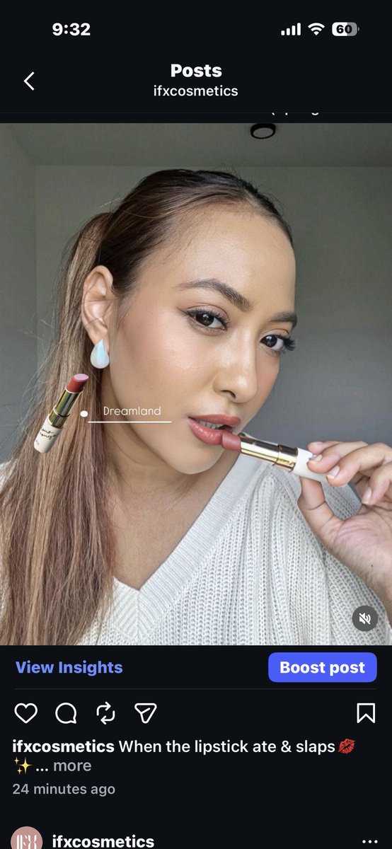 Dreamland? A dream lips that promotes sweet and classy. She ate her look🤍🎀

Check out our promotion now!💌💄

Valentine’s Sale:
1 Shades RM30
2 Shades RM55