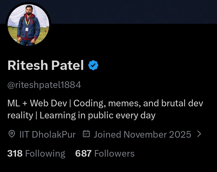Ritesh Patel tweet media