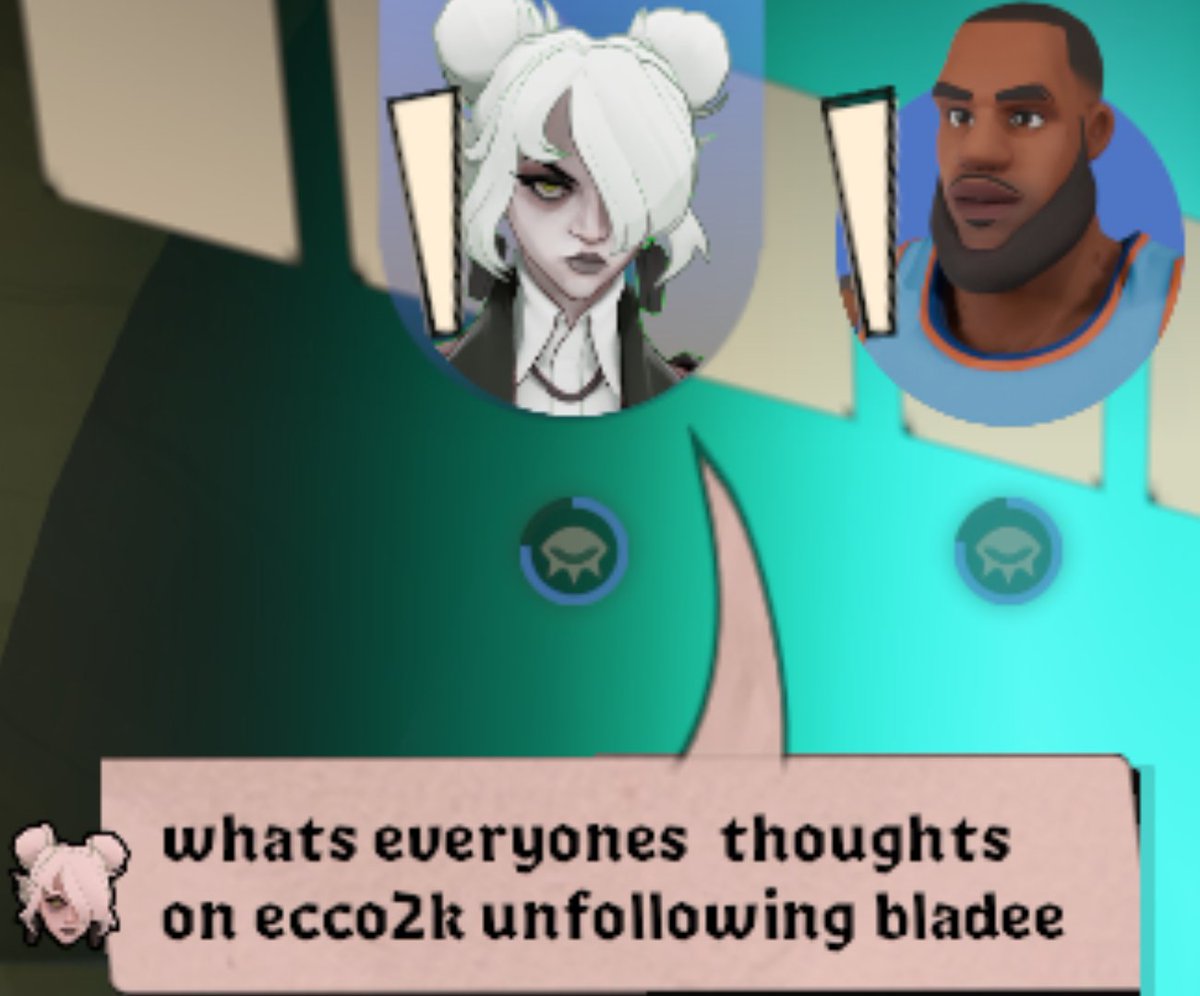 moe9times's tweet image. paige's thoughts on the ecco bladee unfollow incident