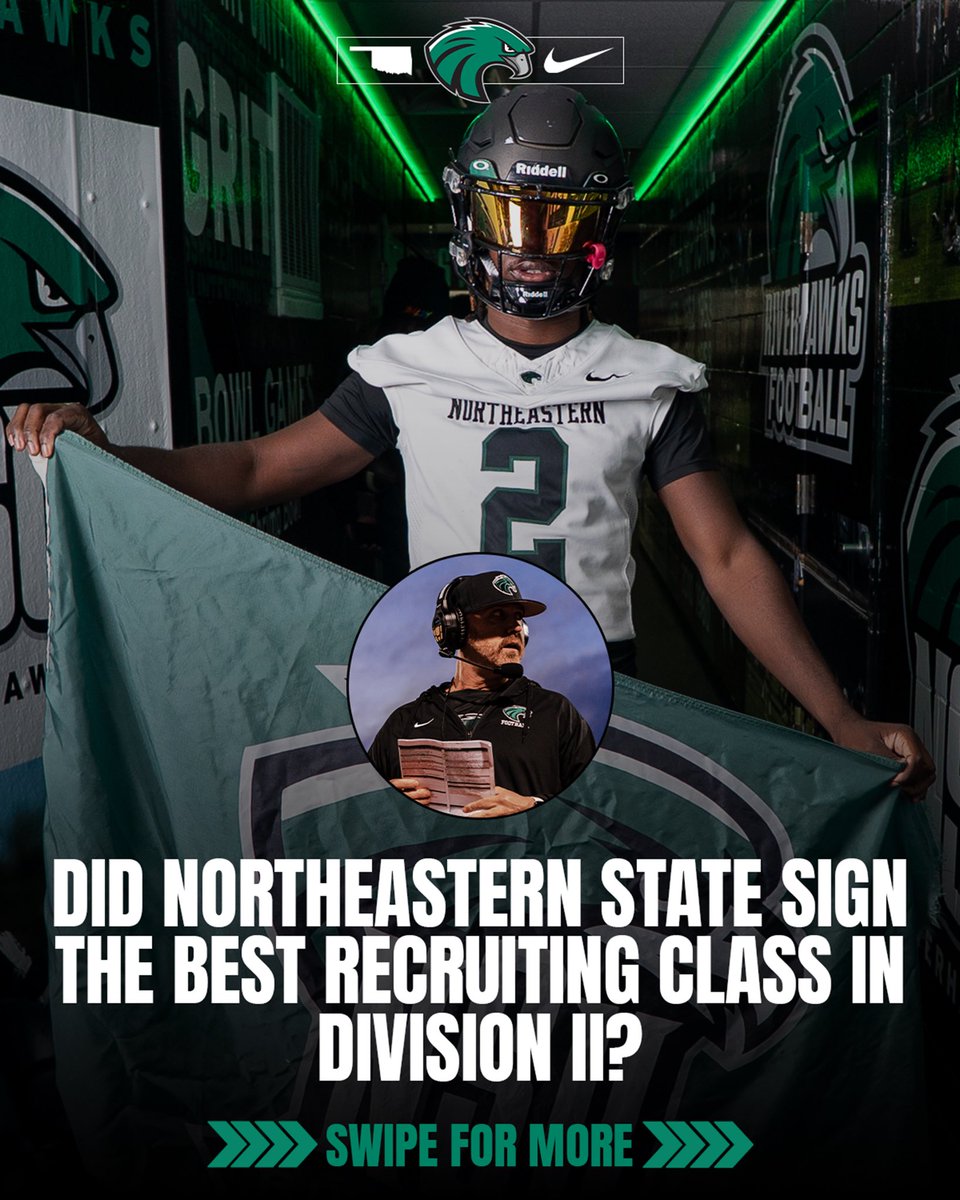 Northeastern State Football tweet media