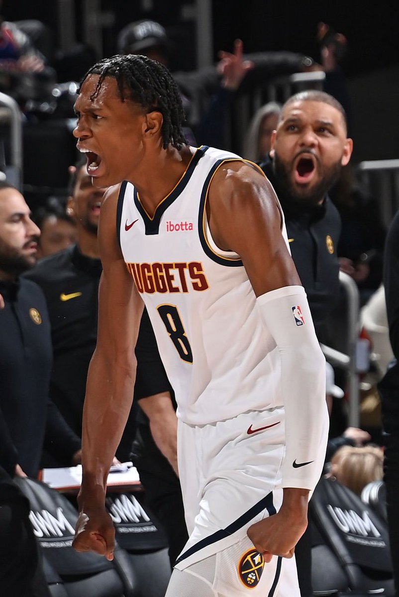 TheDunkCentral's tweet photo. Peyton Watson could be “gettable” this summer due to Denver’s tax situation, per @kpelton 

“Restricted free agency is trickier for a team such as the Lakers that can't afford to wait out the matching period, but Denver Nuggets forward Peyton Watson -- an L.A.-area native who played at UCLA -- might be gettable via sign-and-trade because of Denver's tax situation.”

(Via https://t.co/SNZXsNfiqP)