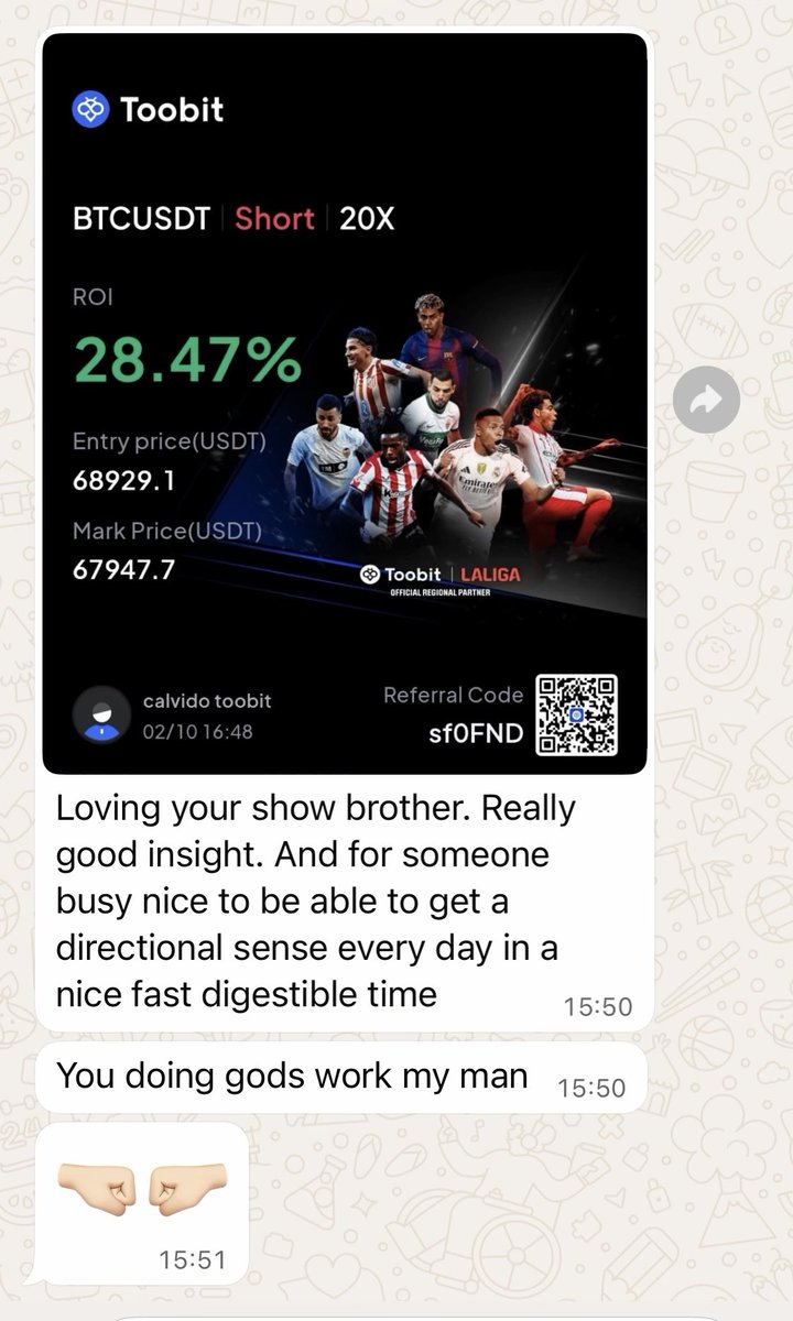 This is literally how I design the 100XClub daily videos on YouTube

Short
Concise
Actionable
Profitable
Every day

Tune in on YouTube by searching 100XClub 🤝