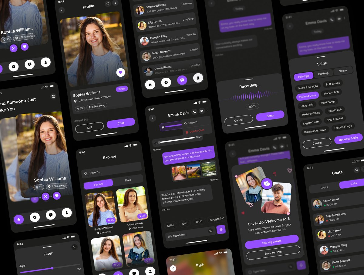 moonspiredesign's tweet photo. Lexeya - Dating Mobile App Design https://t.co/C3L9qrjz5V