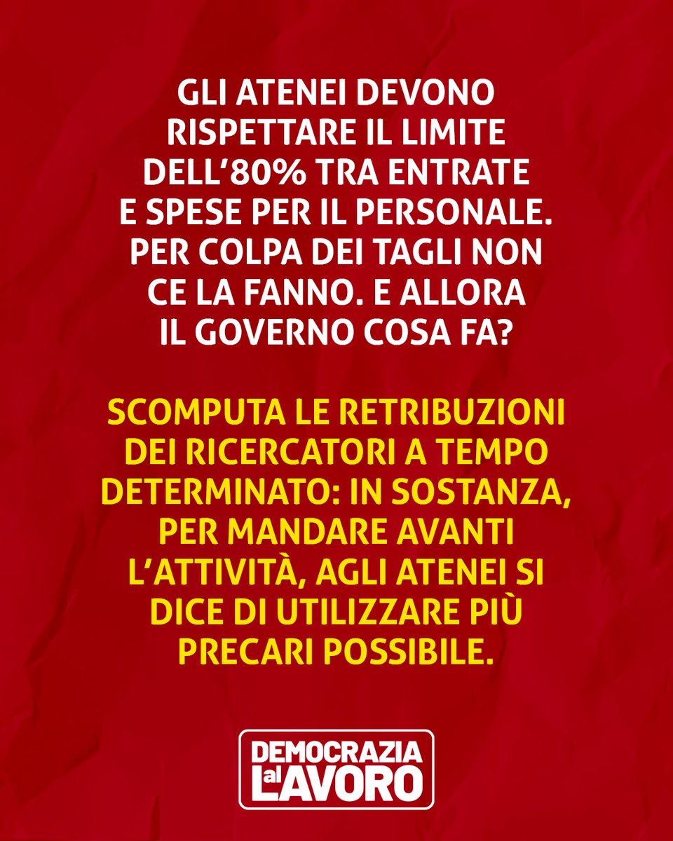 Le spese del personale precario delle università verranno scomputate dai vincoli di bilancio stabiliti dal decreto legislativo 49/2012, che fissa all’80% il limite massimo del rapporto tra le entrate e le spese per il personale. Sembra un tecnicismo ma non lo è. In pratica, di