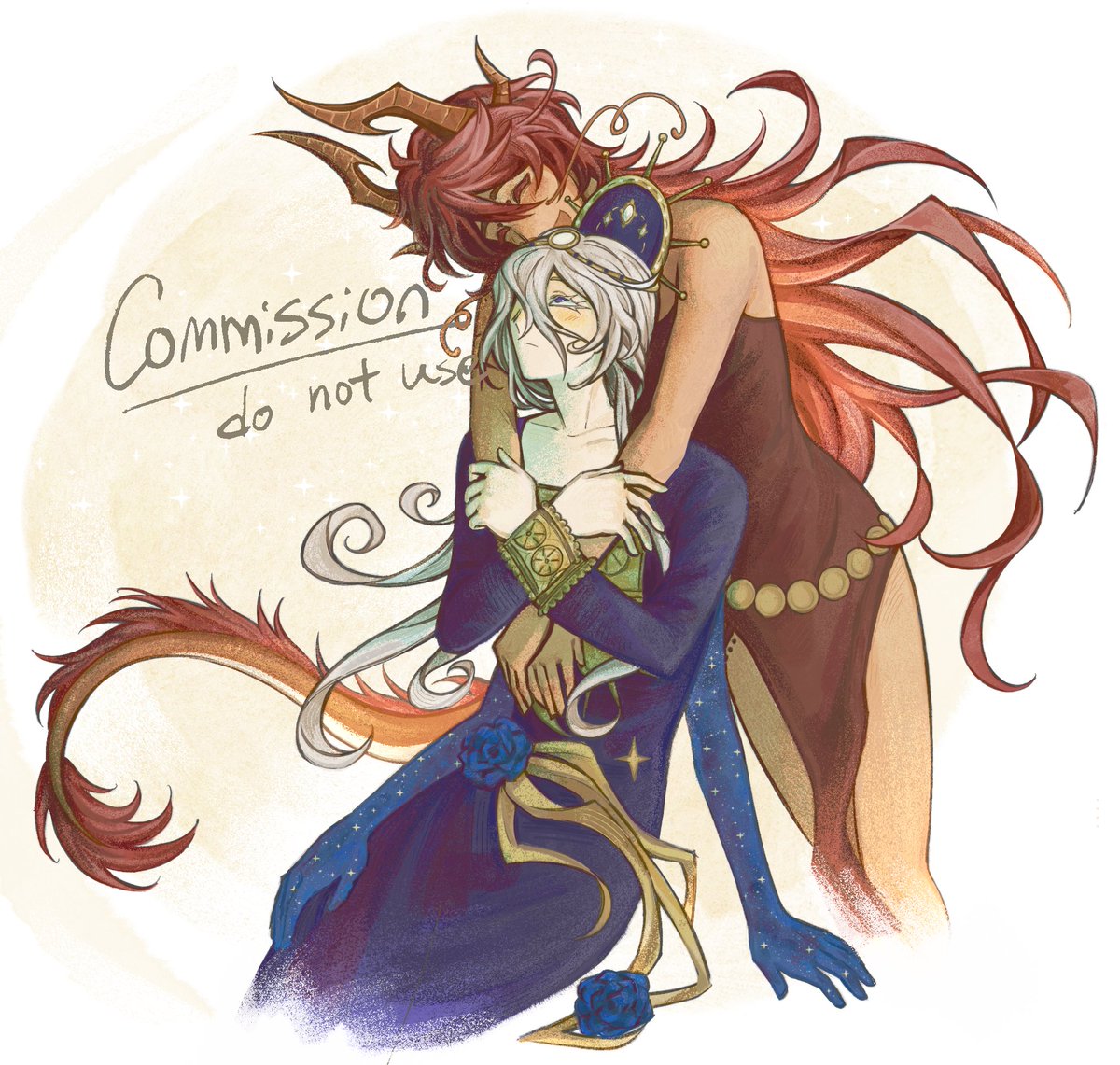 popau || comms open tweet media