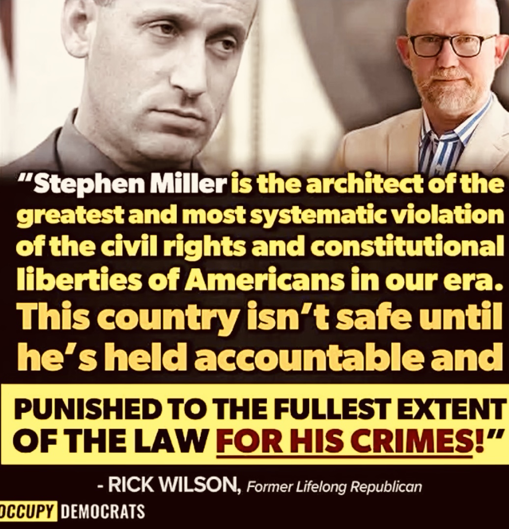 If Karma meets Schadenfreude
How delicious would this be?
"Will (Fascist Pig) Stephen Miller Cost Republicans the House &amp; Senate?
'The cruelty, chaos &amp; incompetence of Miller's mass deportation dreams may have mortally wounded Trump's political standing'
open.substack.com/pub/messagebox…