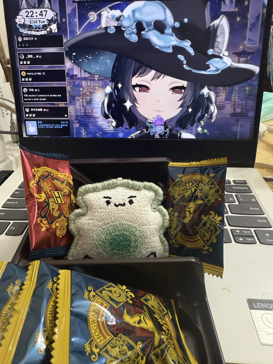 我：我在跟台聽蘭蘭唱歌，你居然給我泡在餅乾池裏左擁右抱吃零食？
什麼？你說這是應援棒？那給我來個蒂芬妮綠給我瞧瞧
蛤？你說你肚皮上面的綠….
你沒看到後面的蘭蘭在瞪著你了嗎？
#蘭蘭你看 #小小帝江出任務