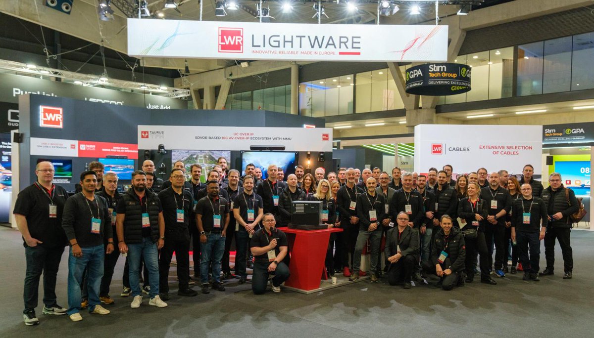 Lightware tweet media