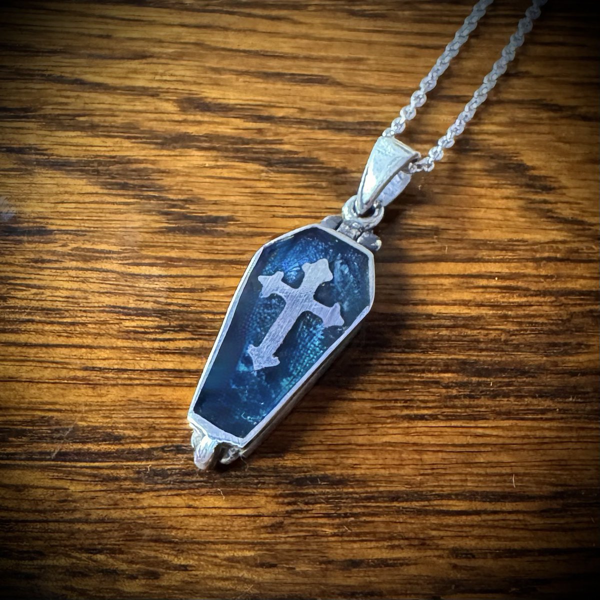 ⚰️この棺桶ネックレスシリーズ、写真では分かりにくかったので