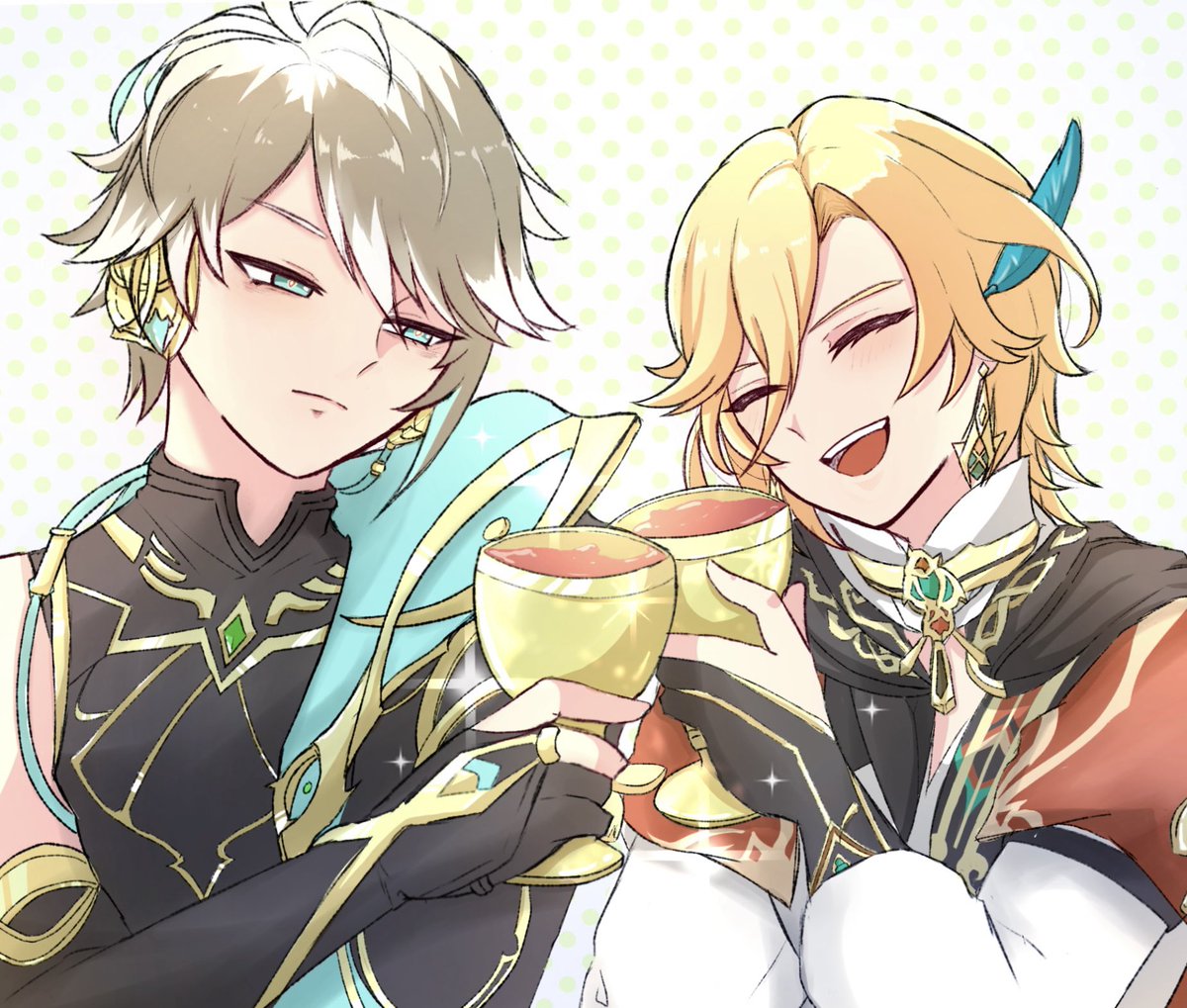 - ̗̀ 𝙷𝙰𝙿𝙿𝚈 𝙱𝙸𝚁𝚃𝙷𝙳𝙰𝚈  ̖́-
#kaveh #Alhaitham
#アルハイゼン生誕祭2026