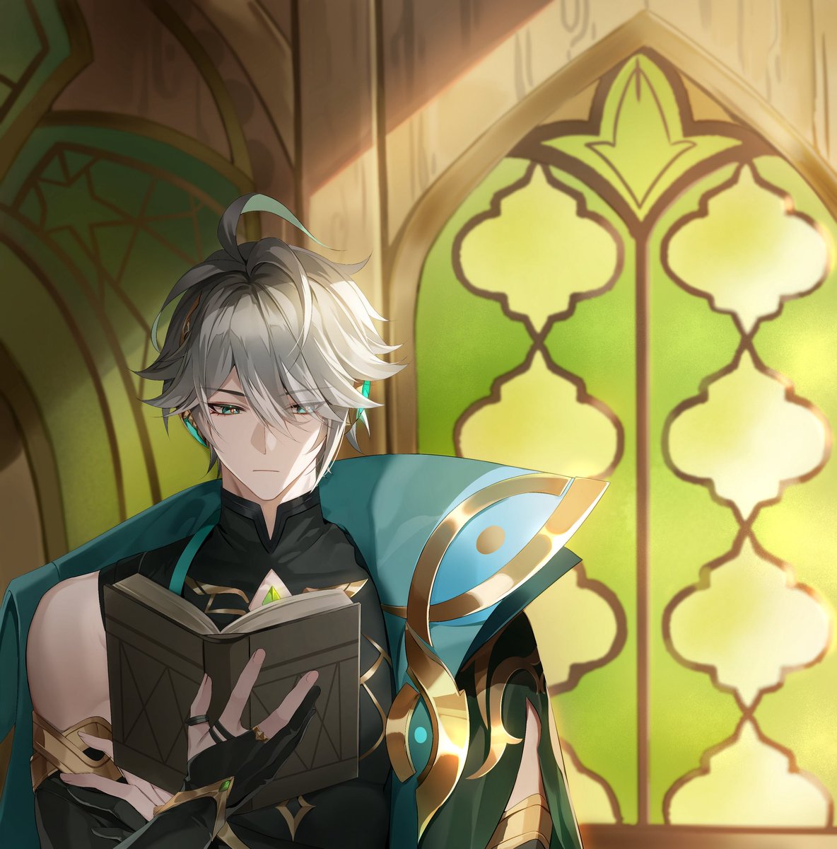 HAIX211's tweet photo. #アルハイゼン生誕祭2026
#アルハイゼン誕生祭2026
#Alhaitham 
お誕生日おめでとう、アルハイゼン https://t.co/qIkbazpjO3