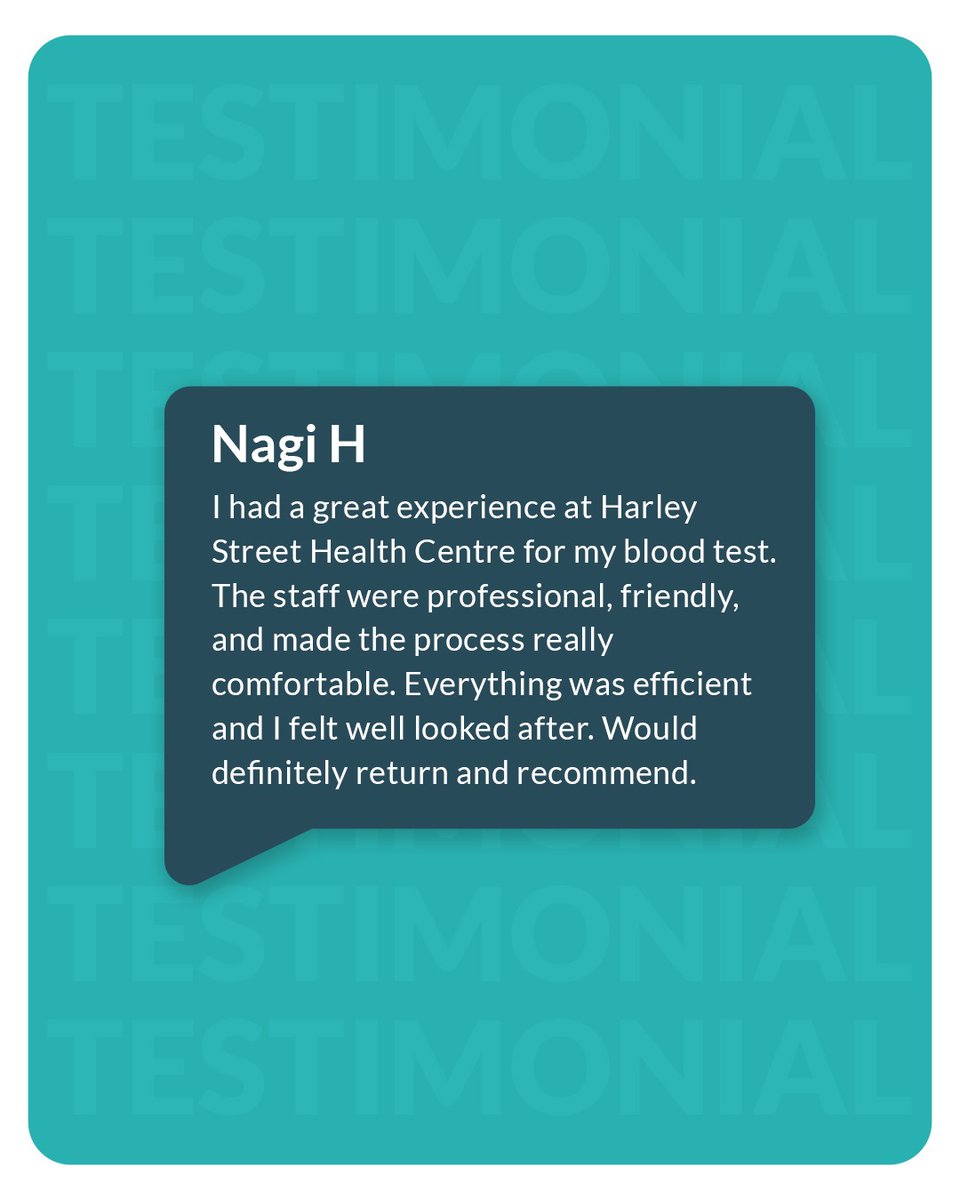 Harley Street Health Centre tweet media