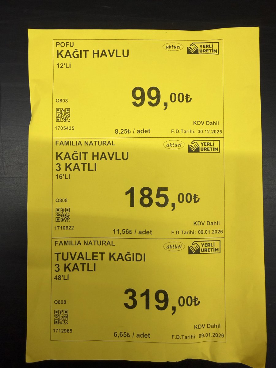 bsmrys's tweet photo. Ürünün etiket fiyatı ile kasadaki fiyat farkı ortada.  @bimturkiye  @tuketicihalki @THRHMerkez @ticaret https://t.co/McUVtQuima