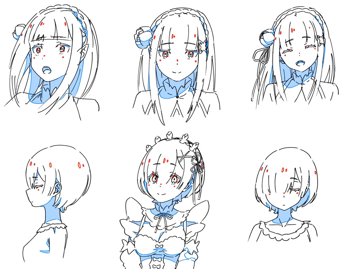 Studying the official anime designs so I can draw industry-level slander.

If you can't tell if an image is agenda or actually from the anime, that's no longer agenda; that's a canon source.