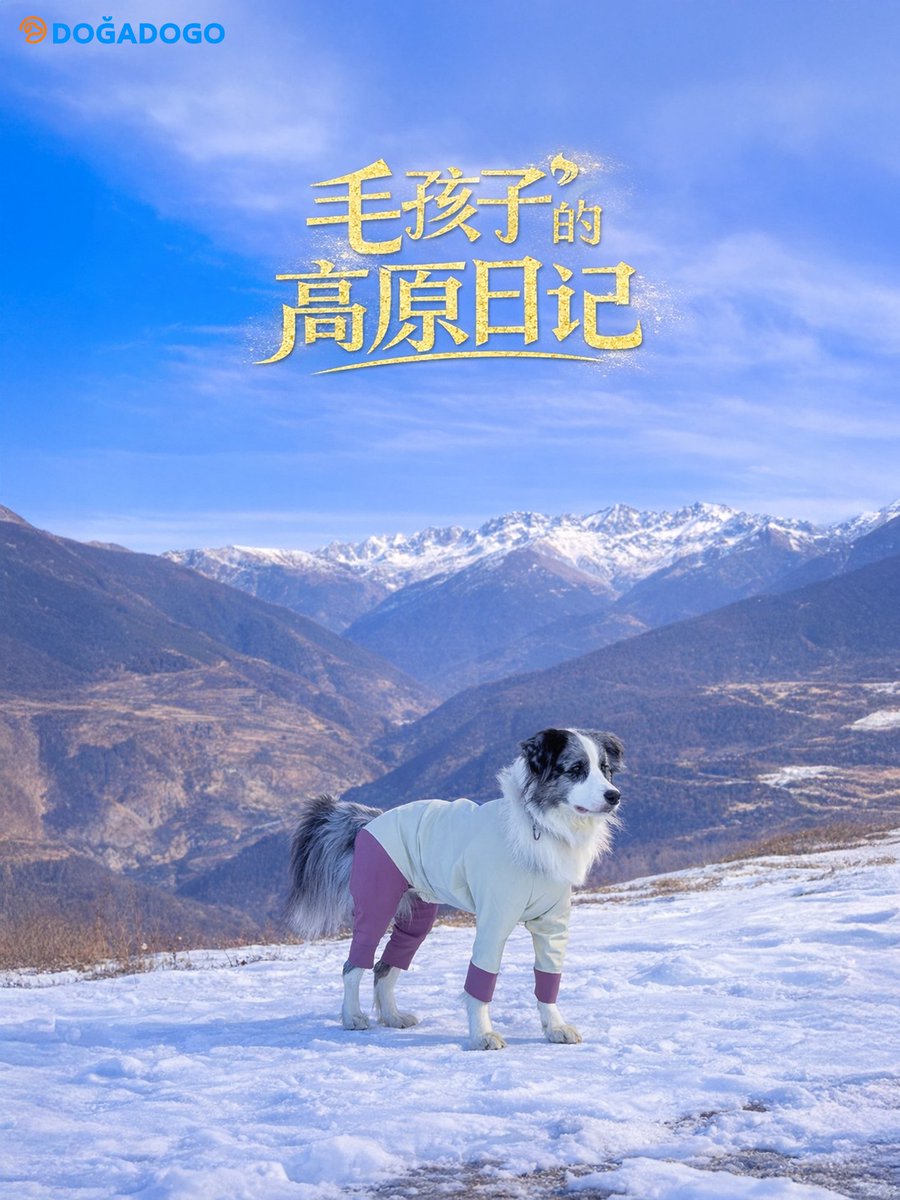dogadogo2023's tweet image. 3,500m above sea level.
Wind, snow, and faith — worn on the journey.

#DGDG #Dogadogo #DogsGoAnywhere #HighAltitude
#TibetanPlateau #OutdoorDogs #DogAdventure #PetOutdoor