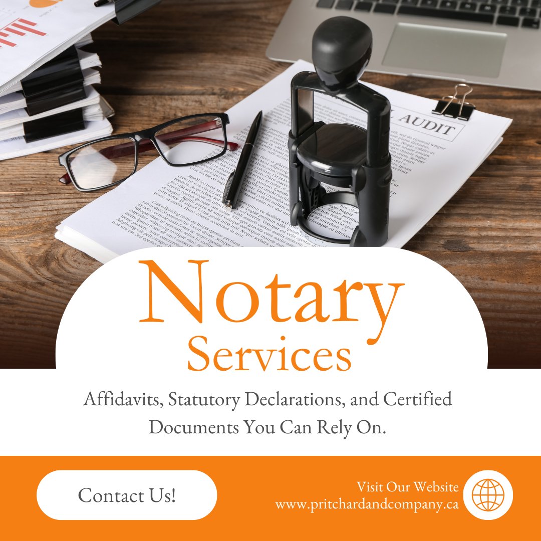 Need documents notarized? Our team provides professional notary services for affidavits, declarations, and certified copies.

Contact us at pritchardandcompany.ca

#NotaryServices #AlbertaLaw #MedicineHat