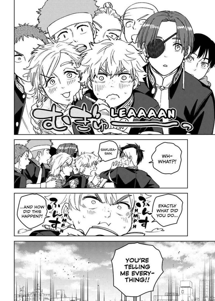 WE KNEW IT, HE CALLED HIM HARUKA

#WB207 #WINDBREAKER