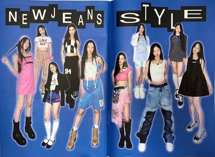 newjified's tweet image. the newjeans bluebook 𝜗𝜚