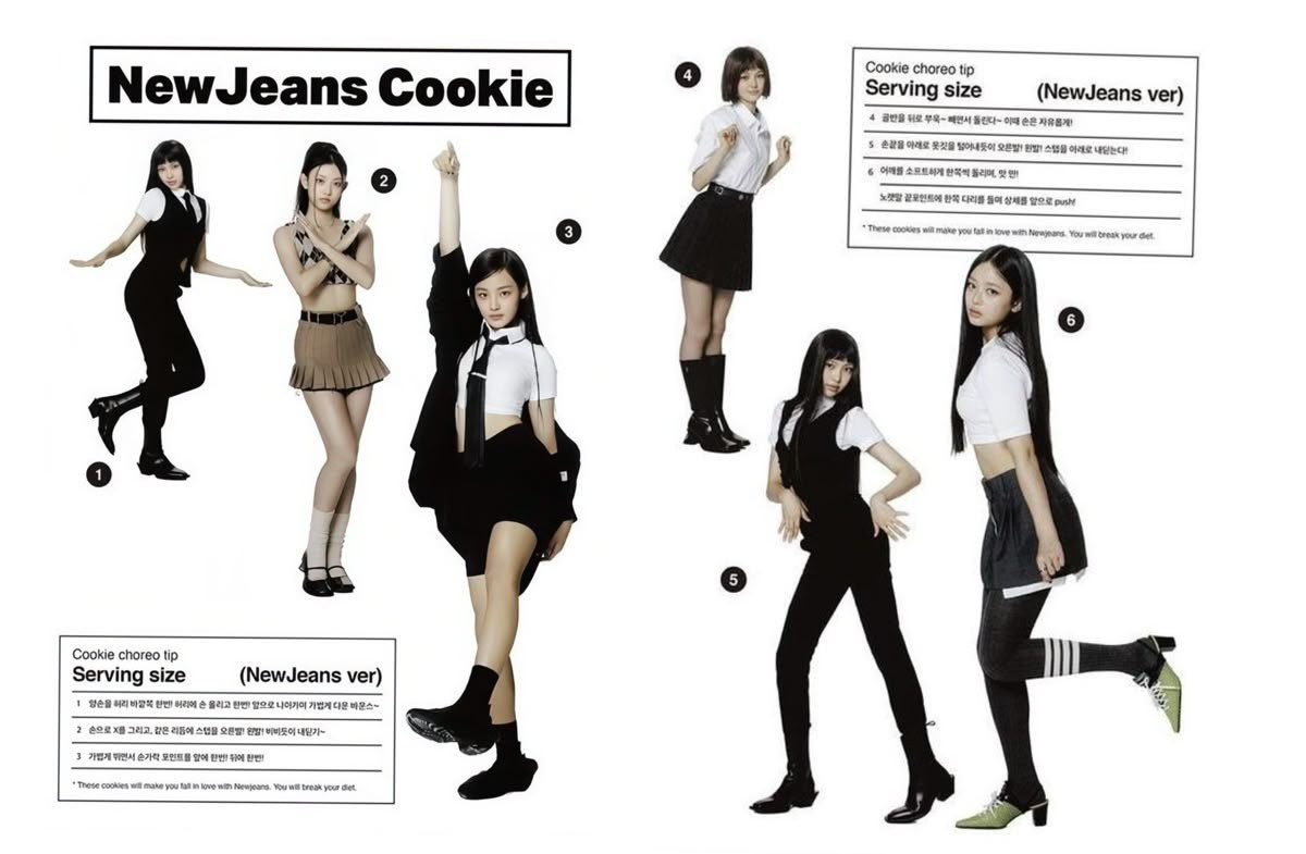 newjified's tweet image. the newjeans bluebook 𝜗𝜚