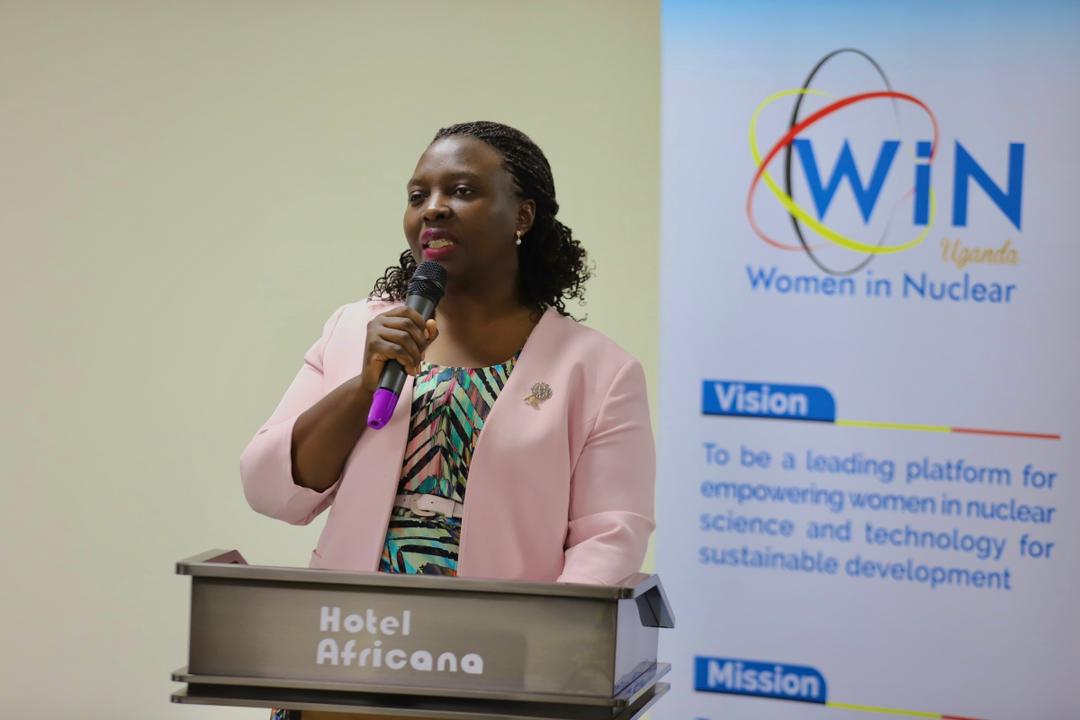 MEMD_Uganda's tweet photo. Today, 10 February 2026, @irenebateebe  PS, MEMD  opened the regional Women in Nuclear meeting under International Atomic Energy Agency, rallying over 20 African states to boost women &amp; youth leadership in nuclear science, for  Africa’s clean energy future https://t.co/ubUtJNwPLz