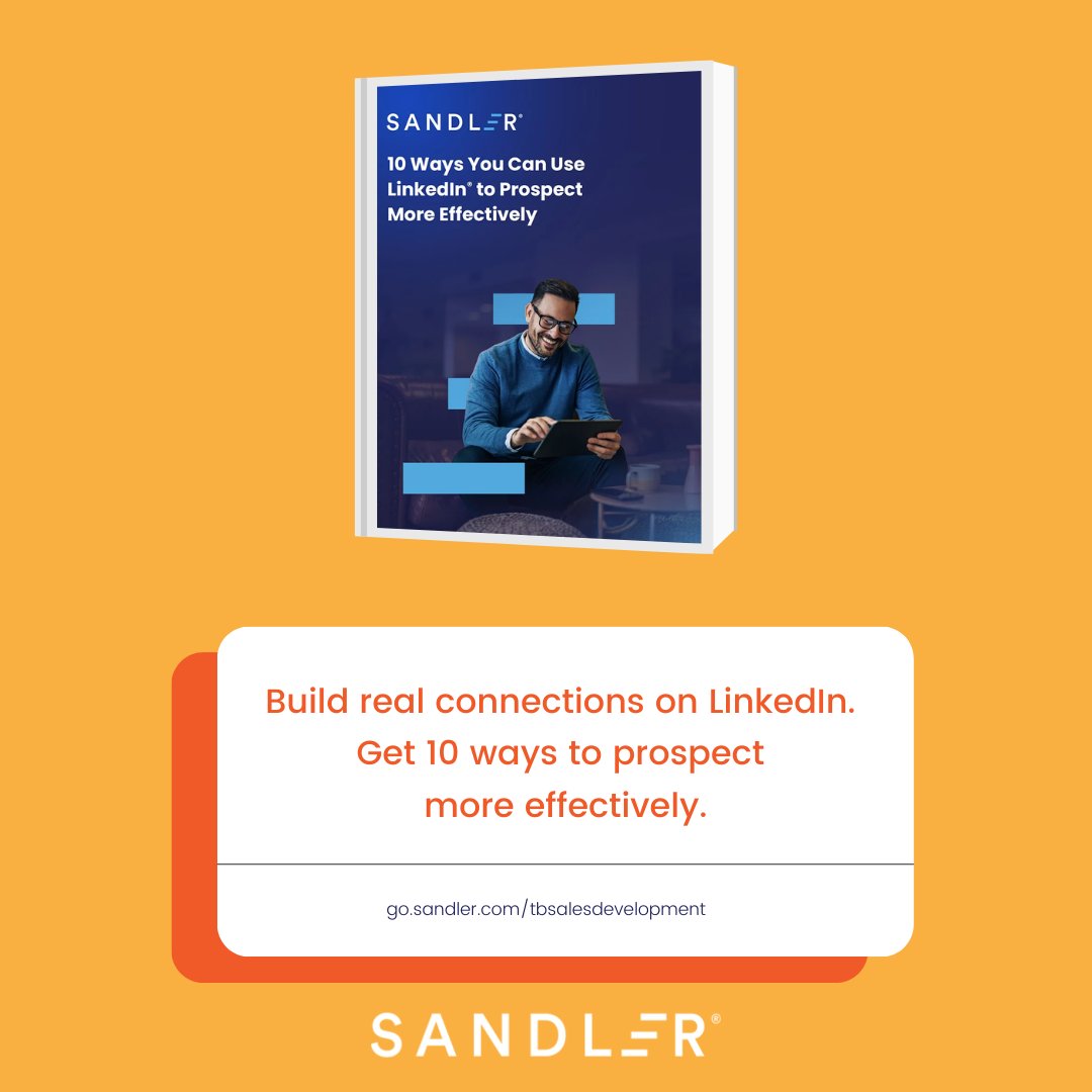 LinkedIn isn’t a lead list. It’s a relationship tool.
This guide shares 10 practical ways to prospect with consistency and value.

🔗 hubs.li/Q041sLdh0

#Sales #SocialSelling