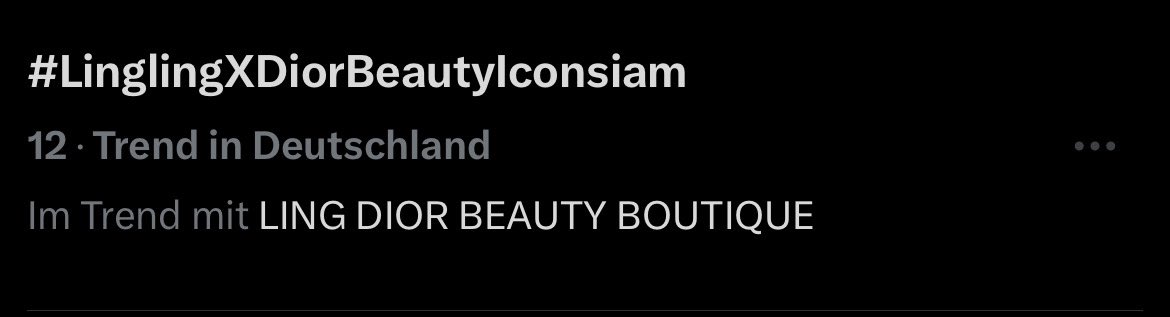 #LinglingXDiorBeautyIconsiam

Das soll im Trend sein? 😂😂😂