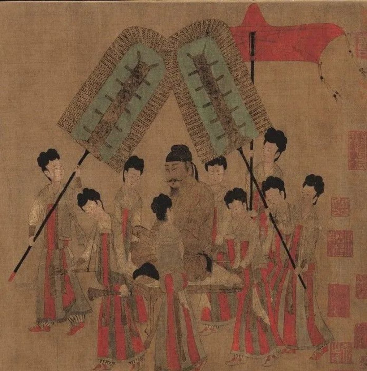 人抬人的这种装置(包括轿子、肩舆、滑竿、sedan chair、palanquin啥的)世界各地都有,历史非常古老。埃及也抬,欧洲也抬,东亚也 ...