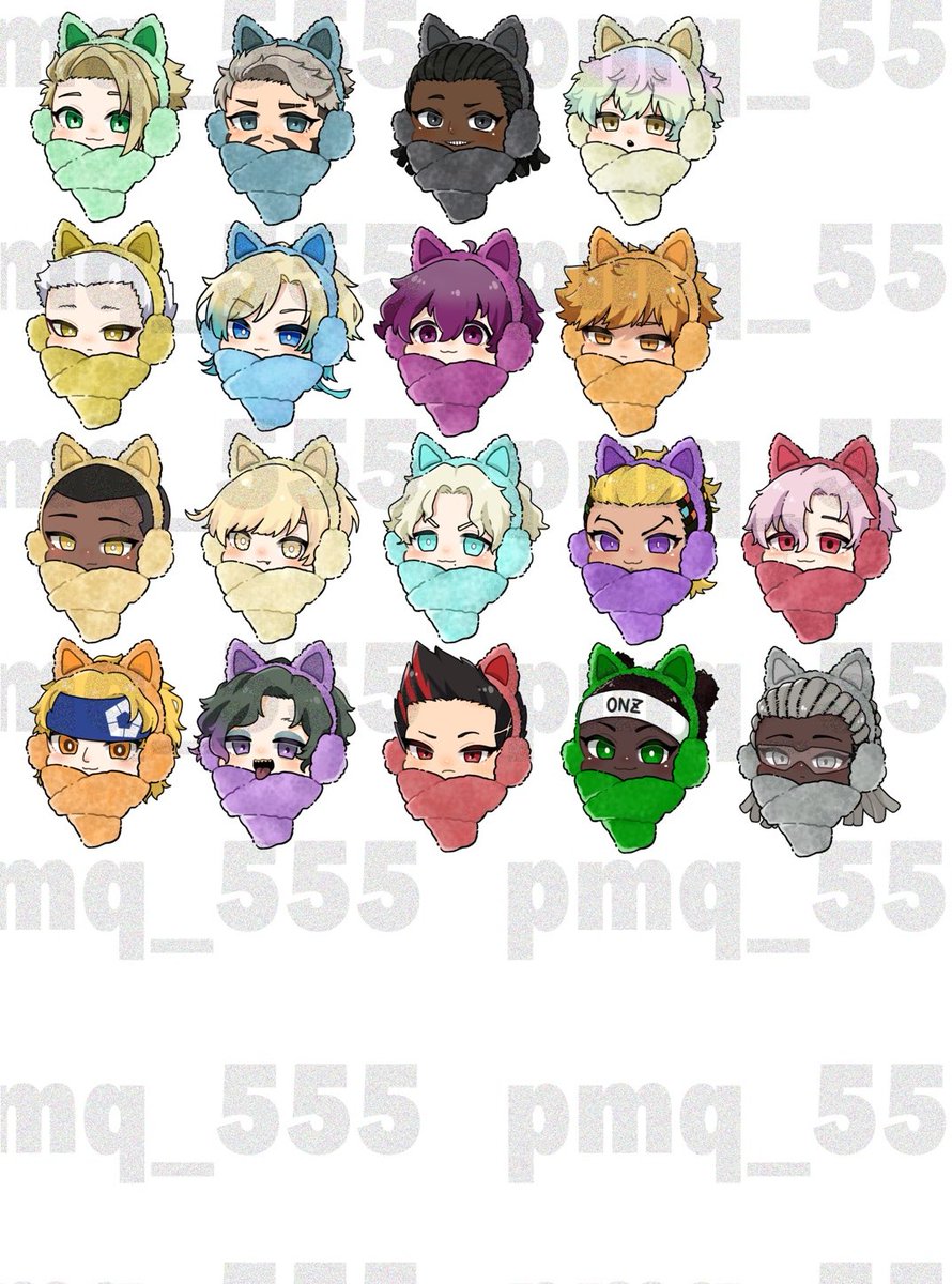 増えたからまたまとめてみた🐱
みんなの推しがいたら嬉しい🐱

今の所色付いてる子はこれで全員だと思う。逃しいたら教えて欲しい