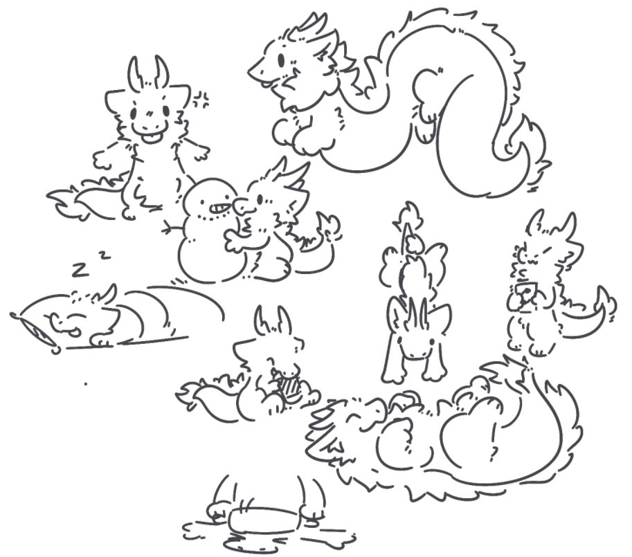 acoolthree's tweet photo. fluffy dragon indeed https://t.co/QNs6gMsrzq